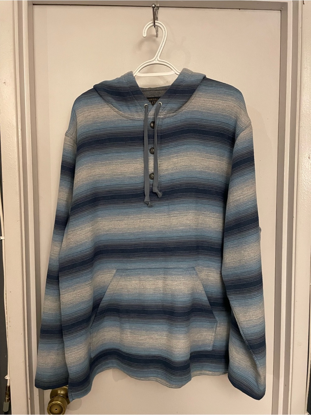 Pendleton Driftwood Striped Hoodie